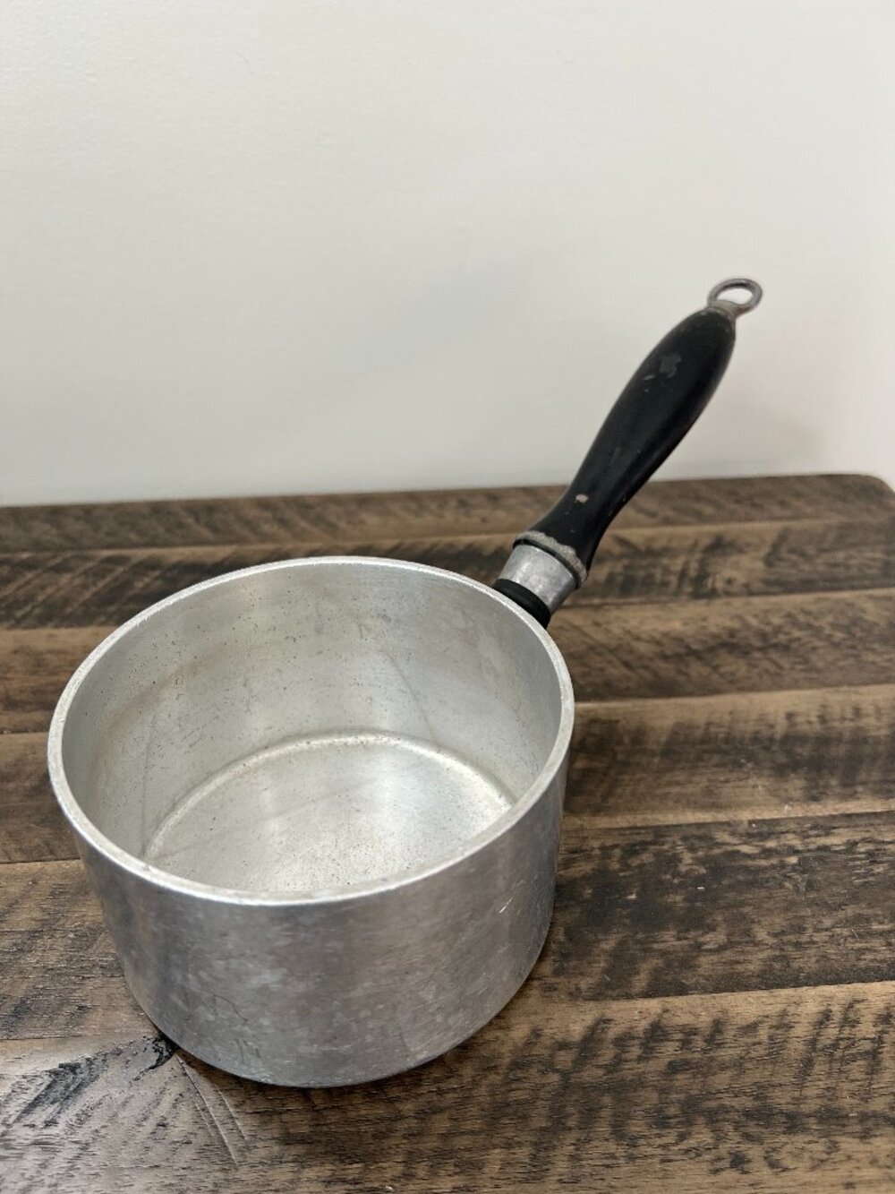 Wear Ever USA Vintage Aluminum Saucepan No 701 Rustic Farmhouse Kitchen Decor